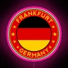 Frankfurt Germany Deutschland RGB Neon Sign - Image 6