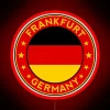 Frankfurt Germany Deutschland RGB Neon Sign