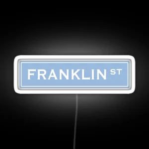 Franklin Street RGB Neon Sign