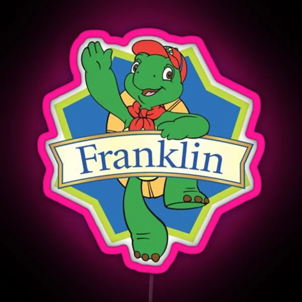 Franklin The Turtle RGB Neon Sign