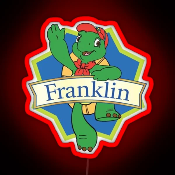 Franklin The Turtle RGB Neon Sign