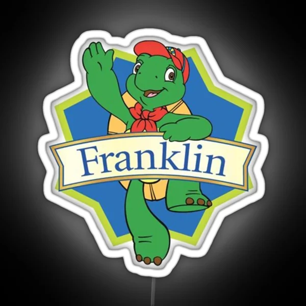 Franklin The Turtle RGB Neon Sign