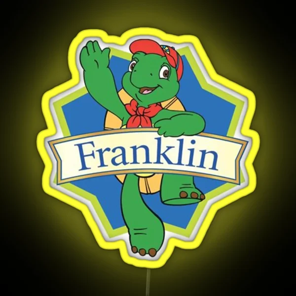 Franklin The Turtle RGB Neon Sign