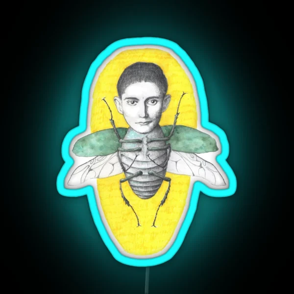 Franz Kafka RGB Neon Sign