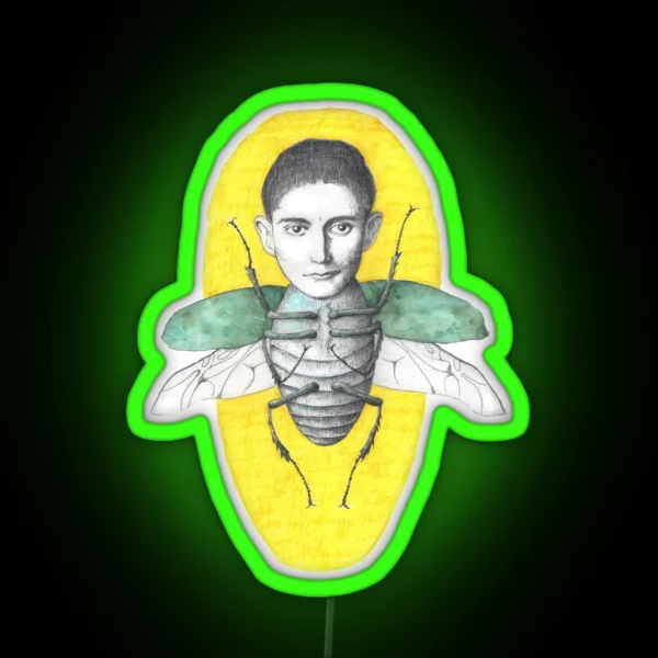Franz Kafka RGB Neon Sign