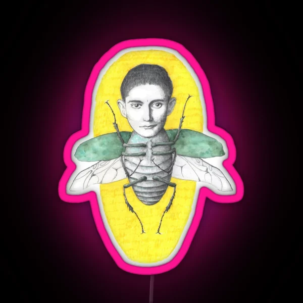 Franz Kafka RGB Neon Sign