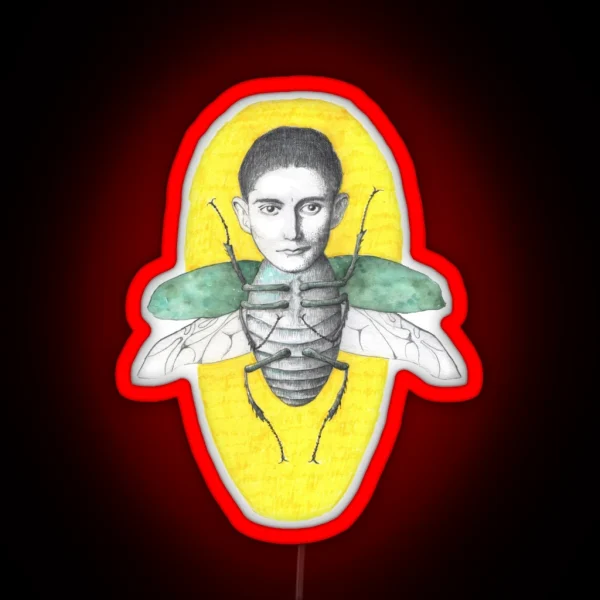 Franz Kafka RGB Neon Sign