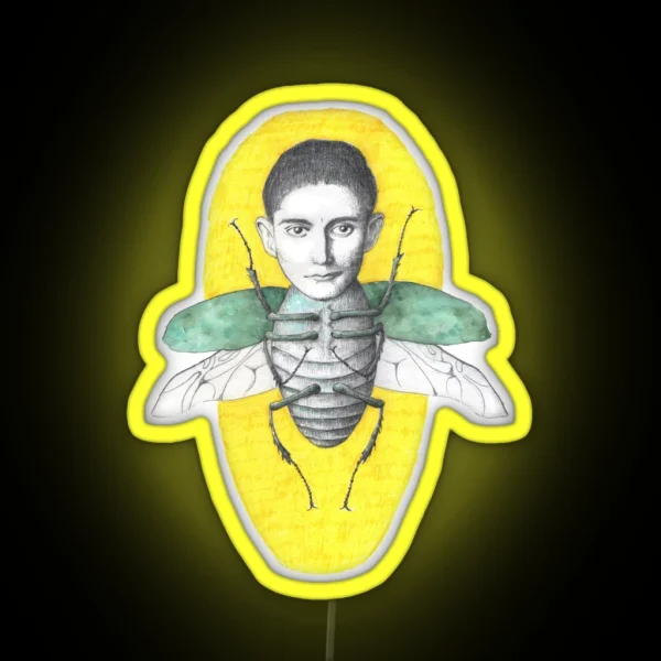 Franz Kafka RGB Neon Sign