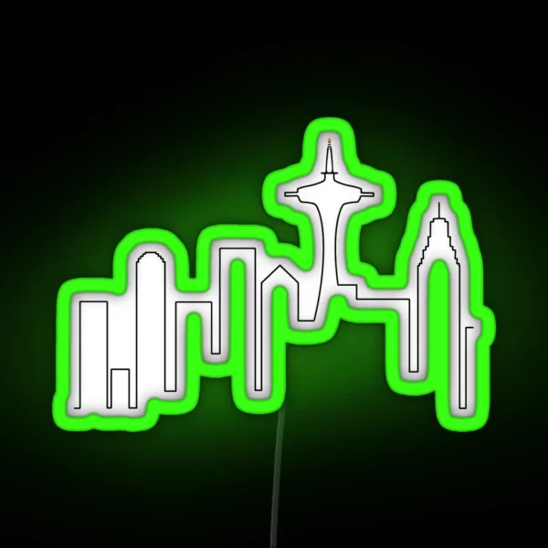 Frasier Skyline RGB Neon Sign