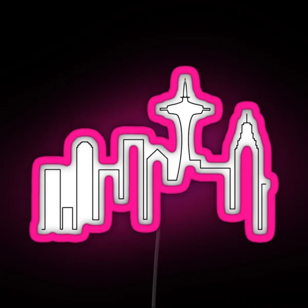 Frasier Skyline RGB Neon Sign