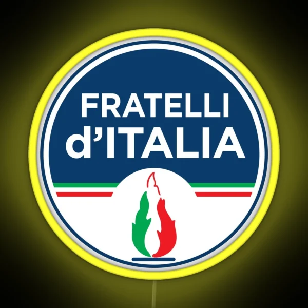 Frateli D Italia RGB Neon Sign