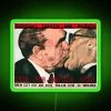 Fraternal Kiss RGB Neon Sign - Image 3