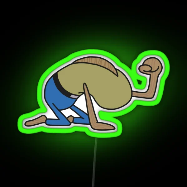 Fred My Leg Guy RGB Neon Sign