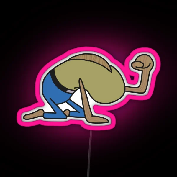Fred My Leg Guy RGB Neon Sign