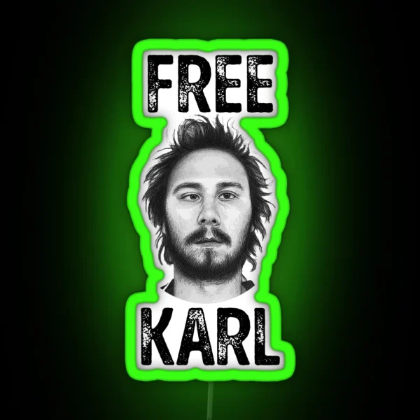 Free Karl RGB Neon Sign