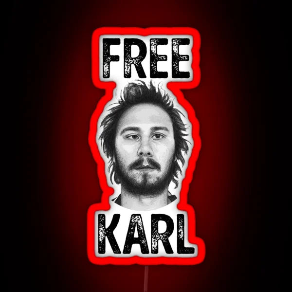 Free Karl RGB Neon Sign
