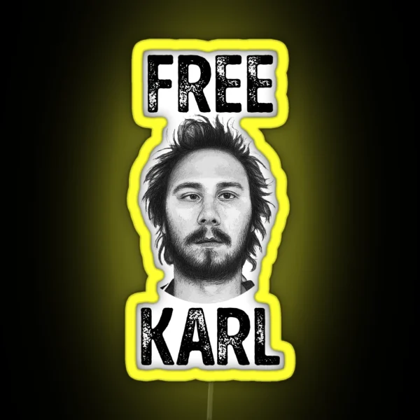 Free Karl RGB Neon Sign