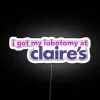 Free Lobotomy With Purchase Of Frontal Lobe Piercing RGB Neon Sign - Image 4