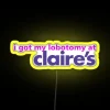 Free Lobotomy With Purchase Of Frontal Lobe Piercing RGB Neon Sign - Image 5