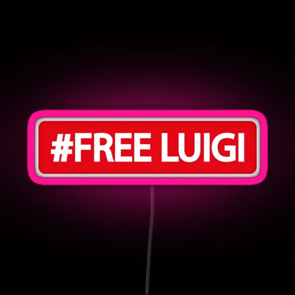 Free Luigi RGB Neon Sign
