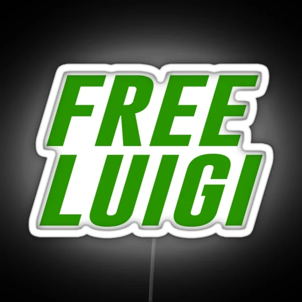 Free Luigi RGB Neon Sign