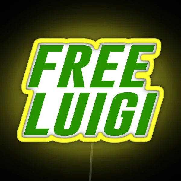 Free Luigi RGB Neon Sign