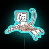 Free Mask Facehugger RGB Neon Sign - Image 3