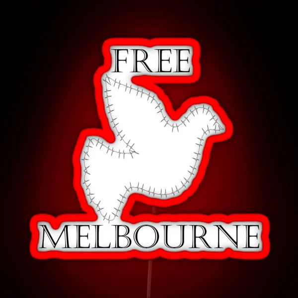 FREE MELBOURNE RGB Neon Sign