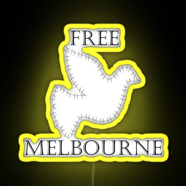 FREE MELBOURNE RGB Neon Sign