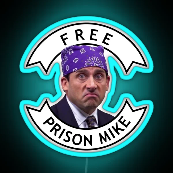 Free Prison Mike RGB Neon Sign
