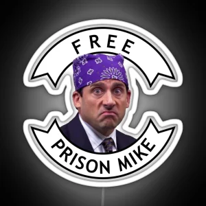 Free Prison Mike RGB Neon Sign