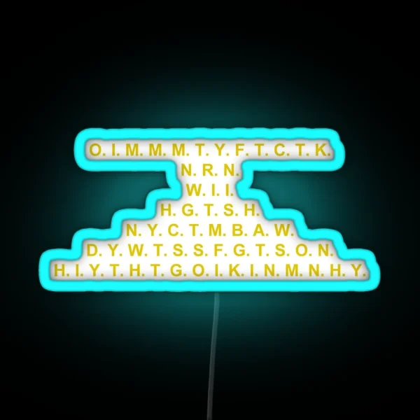 Free To Check The King Gold RGB Neon Sign