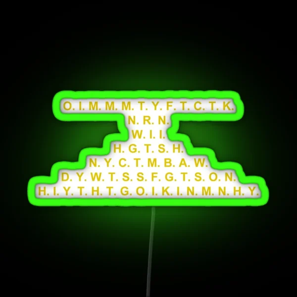 Free To Check The King Gold RGB Neon Sign