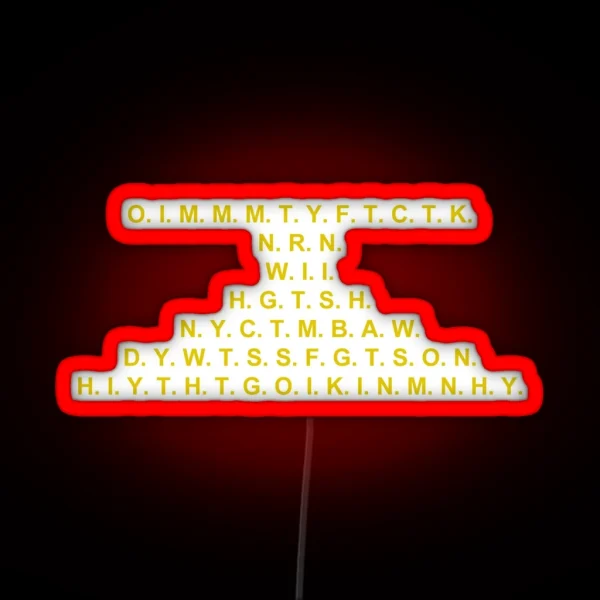 Free To Check The King Gold RGB Neon Sign