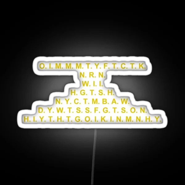 Free To Check The King Gold RGB Neon Sign
