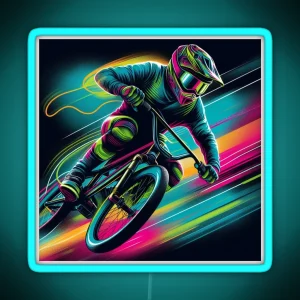 Freestyle BMX Freedom RGB Neon Sign