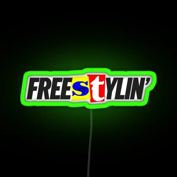 Freestylin Graphic RGB Neon Sign