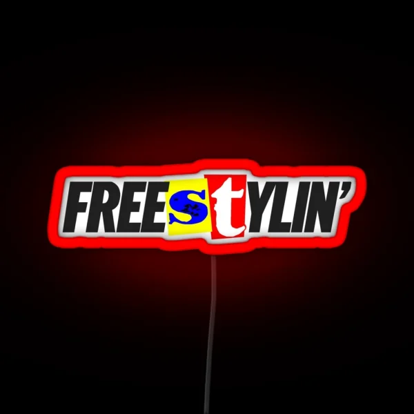 Freestylin Graphic RGB Neon Sign