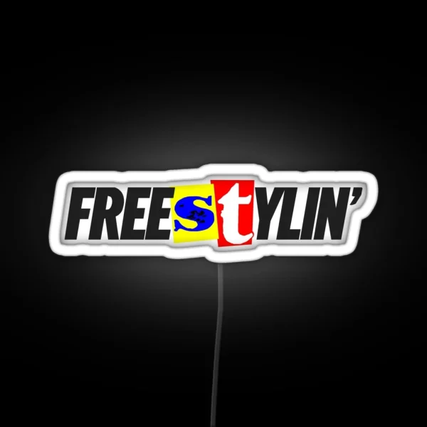 Freestylin Graphic RGB Neon Sign