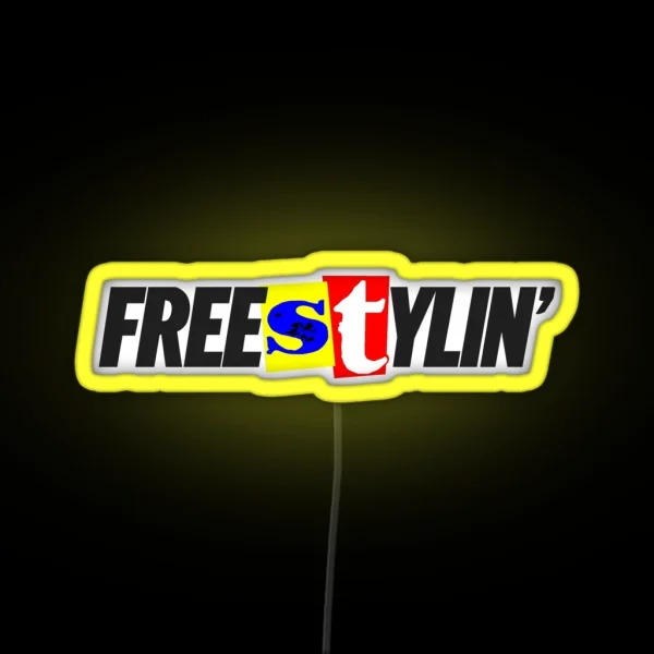 Freestylin Graphic RGB Neon Sign