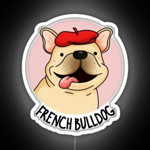 French Bulldog Funny Dog Puns RGB Neon Sign