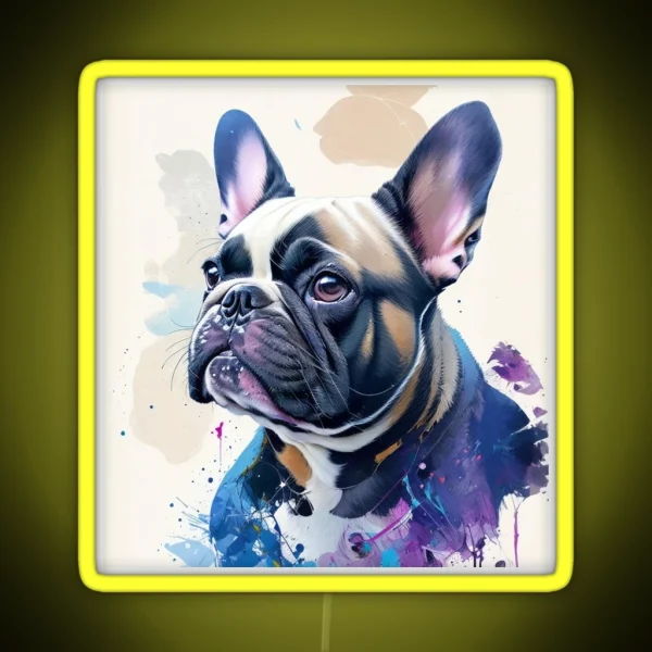 French Bulldog RGB Neon Sign