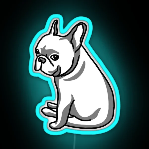 French Bulldog RGB Neon Sign