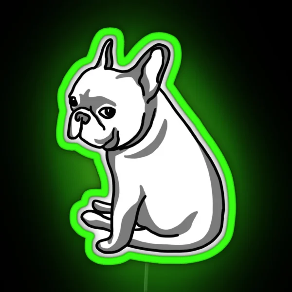 French Bulldog RGB Neon Sign