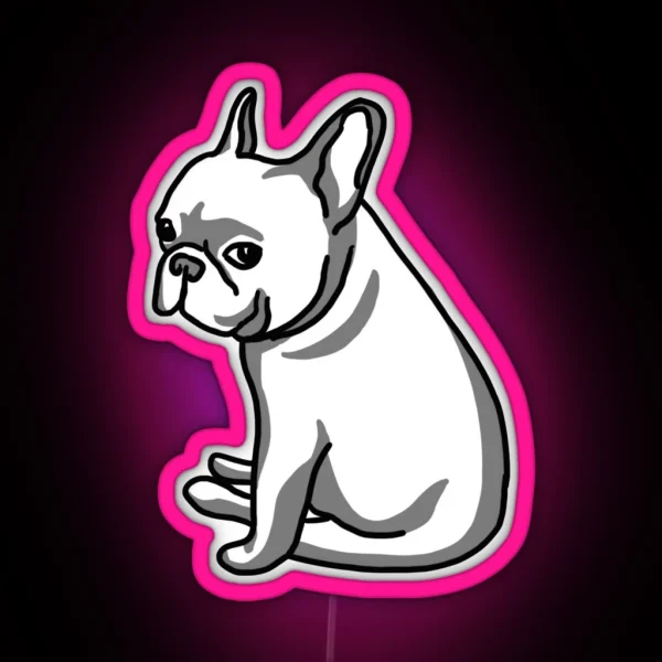 French Bulldog RGB Neon Sign