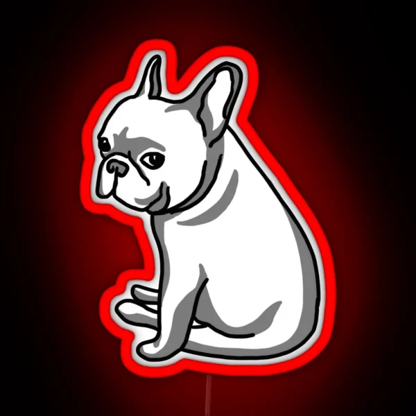 French Bulldog RGB Neon Sign