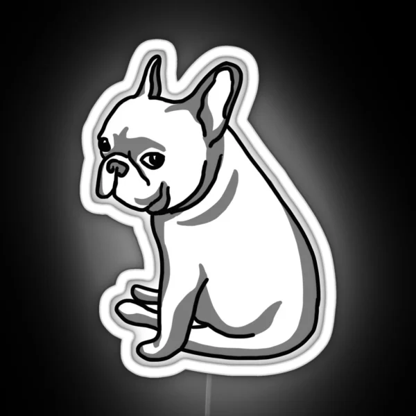 French Bulldog RGB Neon Sign