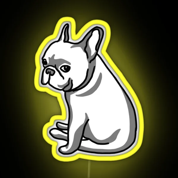 French Bulldog RGB Neon Sign