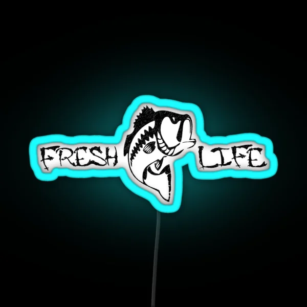 Fresh Life RGB Neon Sign