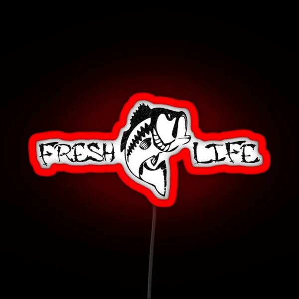Fresh Life RGB Neon Sign